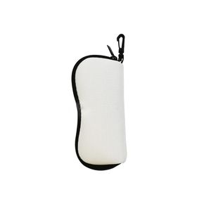 50st Stuff Sacks SubliMation Diy White Blank Neoprene Glasögon Pouch Box Solglasögon Gelglas mjukt glasögon