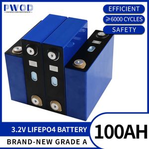 Till försäljning LIFEPO4 Batteri 100AH ​​Helt ny laddningsbar litiumjärnfosfat 12V 24V för elbilagringssystem för elbilar för elbilar