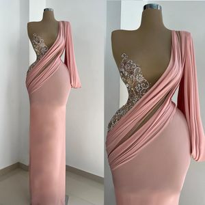 Eleganckie sukienki na bal matarnie w szyku w szyku w szyku designerskie aplikacje Krzyki szyfonowe puste zagłębione podłogę Długość podłogi plus size niestandardowe sukienka imprezowa vestido de noite