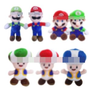 Super Cartoon Game Plush Toy Doll Anime Luigi Mushroom Man Doll Cinuobio Doll Ohlosale and Retail