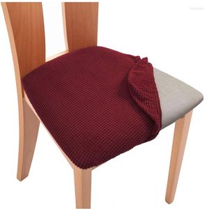 Подушка спандекс -кресло чехла для дома декор обитал без мебели защиты мебели с твердым сиденьем