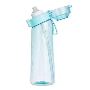 Water Bottles 650ml Bottle With Straw Flavored Outdoor Sport Drinking Scent Up Cups A Taste Pods 0 Sugar Flavour