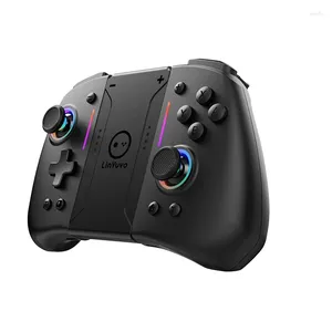 Controladores de jogo para switch oled bluetooth joypad controlador ns alegria gamepad joystick suporte vibração controle de seis eixos