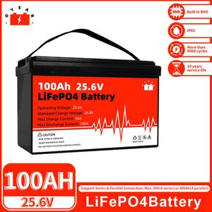 充電式24V 100AH LifePo4バッテリーパック真新しいリチウム鉄リン酸バッテリービルトインBMS用ソーラーボートゴルフカート