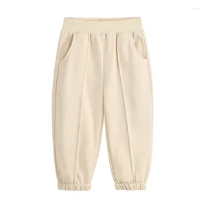 Calças do bebê menino sweatpants crianças outono calças compridas crianças meninos esporte cor sólida infantil calcinha da criança primavera bottoms