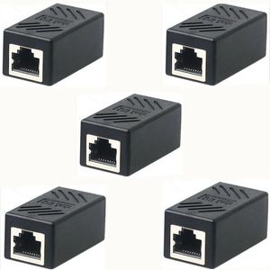 NEW Colorful Female to Network LAN Connector Adapter Coupler Extender RJ45 Ethernet Cable Join Extension Converter