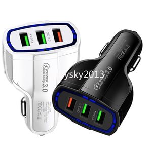 5V 3.1A 3 USB ładowarki samochodowe adapter samochodowy ładowarki samochodowe na iPhone 13 14 15 Pro Max Samsung Huawei B1 PC GPS mp3