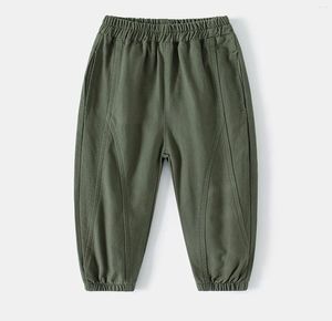 Calças para crianças pequenas, meninos, puxar em solo, esportes, corrida, treino, carga, casual, bolsos, 2t, vestido de menino