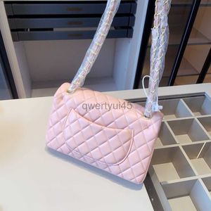 Borse a tracolla Totes 2023 Popolare Fasion andbag Borsa di design in materiale di lusso Borsa in metallo con ricamo diamante rosa Borsa in tessuto Portafoglioqwertyui45