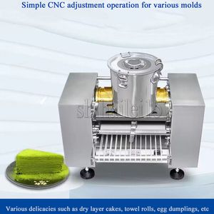 110V 220V Commerciale Automatico Mini Mille Crepe Wrapper Torta Macchina Durian Mille Strati Involtino Primavera Pancake Making Maker