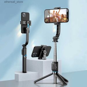 Selfie Monopods WiWU Tripé removível Selfie Stick com suporte para telefone Design portátil 360 rotação sem fio remoto Selfie Stick para celular Q231110