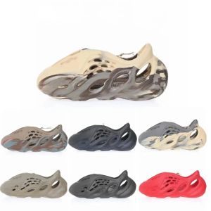 Kids Slippers Foams Runer Konye Slides Sandals Outdoor Shoes Childrens Triple Red White Black Desert Bone Resin Infants Trainers