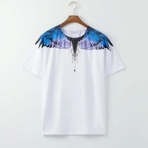 marka mody mb krótkie rękawowe Marcelo Classia Jersey Burlon Phantom Wing T-shirt kolor piórki piórki para pół koszuli