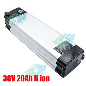 36V 20AH LITIUM BATTERY PACK 20000MAH 250W-500W Samma port 42V Electric Scooter Ebike Power Battery med BMS