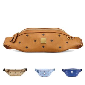 Lyxdesigner MC Belt midjepåsar Kvinnor Mens Fanny Pack Purse Crossbody Handväskor Fashion Chest Totes äkta läder axelväska bum plånbok midja