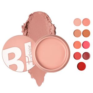 Kremowy różowy Rouge Matte Blusher Mud Pojedynczy kolor różany wino czerwona