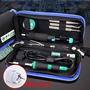 Freeshipping 11 in 1 Electric Soldering Iron 30W Soldering Iron Circuit board maintenance tools Ltxiu