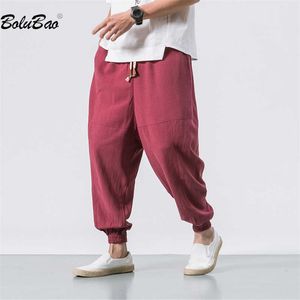 Pantaloni da uomo BOLUBAO 2023 Pantaloni di marca Estate da uomo Slim Fit Trend Moda Cotone Pantaloni arricciati Design di alta qualità Pantaloni casual caldi Uomo Z0410