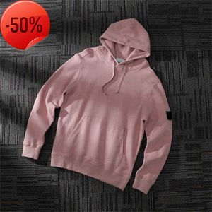 Hoodies tröjor herr hoodies tröja hösten och vinter Italien stil par förtjockning hoodie casual badge pullover song hylsa 4 färger till 2xl storlek