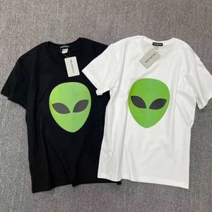 T-shirt da donna estiva firmata T-shirt primavera/estate 2023 con maniche stampate con motivo alieno di alta qualità