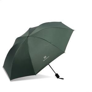 Paraplyer stort paraply anti uv regn sol paraply vindtät lätt vikbar bärbar kvinnor män parasol paraply 231109