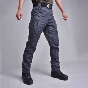 Herrenhose Jagd Herren Taktische Hose ltiple Poet Elasticity Military Urban Comter Tacitcal Hose Herren Slim Fat Cargo Pant 5XL Z0410