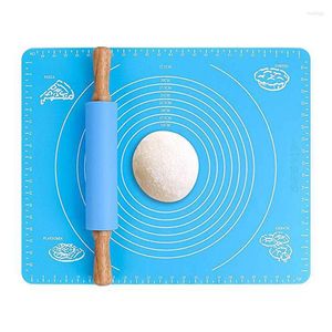 Table Mats Kitchen Non-stick Silicone Kneading Dough Cookie Pastry Baking Pads Sheet Mat Rolling Tools