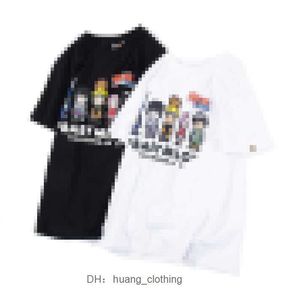 Męskie koszulki Bape Bape A Ape x Anime T-shirt Bape Baby Milo COLLAB CIRTA WZ42