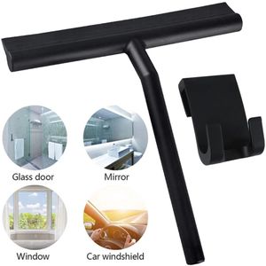 Shower Squeegee Cleaner for Glass Door Shower Wall Scraper With Silicone Holder Bathroom Mirror Wiper Scraper Glass Cleaning with box gifts