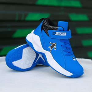 Sapatos infantis de tênis All Seasons Basketball Boys Big Size 31- 40 Sneakers infantis Sapatos de caminhada casuais não deslizantes 230410