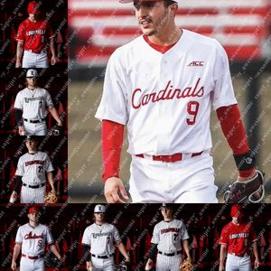 NCAA Louisville Baseball-Trikot, Adam Duvall, Jack Payton, 9 Knapczyk, Patrick Forbes, Logan Beard, Ryan McCoy, Isaac Humphrey, Carson Liggett, Ryan Hawks, Greg Farone