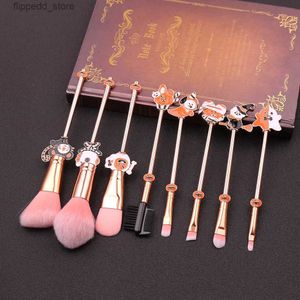 Makeup Brushes Halloween Gift Makeup Brushes Set Maquiagem Foundation Powder Cosmetic Blush Eyeshadow Women Beauty Glitter Make Up Brush Tools Q231110