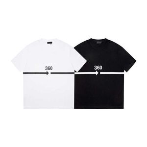 Designer-Damenbekleidung 20 % Rabatt Shirt High Edition 23 Hot Spot Vorfrühlingsprodukt T-Shirt-Ärmel Minimaler Stil Exquisites 360-Grad-Druckdesign auf der Vorderseite