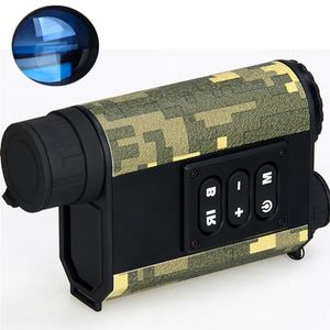 Freeshipping Laser range finder hunt at night vision speed distance test tools telescope Hunting Infrared 4x digital amplification syst Qmmn