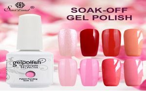 15ml Colori brillanti Gel Lak Smalto gel Vernice Uv Led Smalto gel per unghie Vernis Semi permanente Bisogno Top Base Coat1357515