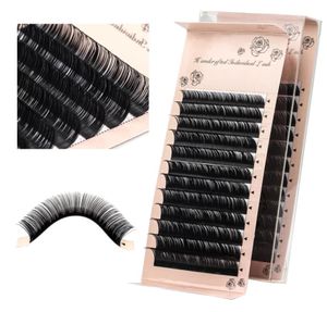 Whole Individual Classic CD Curl Wimpernverlängerung Natrual Look Lashes Russian Volume Lashes Matte Faux Mink Professional Cil7134866