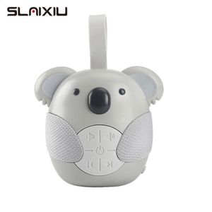 Electric RC Animals Portable White Noise Machine Baby Soother with 5 Light Music for Toddlers Timed Shutdown Sleep Sound 231109