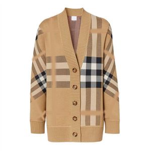 Designer Mens Suéteres Designer Cardigan Suéteres Xadrez Suéteres Manga Longa Lã Malhas V Pescoço Suéteres Mulheres Suéteres Soltos Cardigan