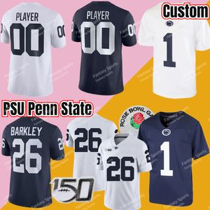 PSU Penn State Football Jersey NCAA College Sean Clifford Saquon Barkley McSorley Allen Mitchell Tinsley Keandre Lambert-Smith Strange Lee Singleton Porter Jr.