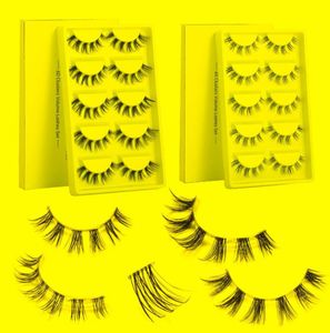 Fałszywe rzęsy Klastry DIY Indywidualny segment naturalnej objętości rzęs Lashes 3D Effect Beded Pasme Basen Toolsfalse7711786