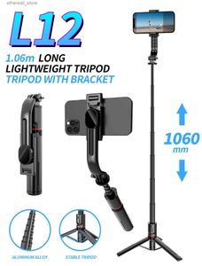 Selfie-Einbeinstative Tragbares, erweitertes Bluetooth-Selfie-Stick-Stativ mit Fernauslöser, faltbarer Telefonhalter, Einbeinstativ für Android IOS Q231110