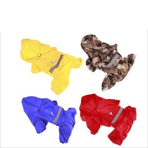 Hundkläder Pet Rain Coat Puppy Casual Clothes For Chihuahua Small Medium Dogs Raincoat Waterproof Jacketillförsel