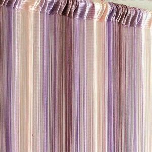 Linha de janela de cortina string string tassel portas de porta divisor lenço telas de valance 1mx2m l