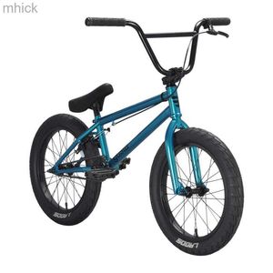 自転車ペダルfunsea bicycle 18インチの女の子のための自転車bmx子供BMXバイクスタントキッズティーンカイルCPSC1512 EN16054光沢のある光沢のある色M230410