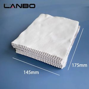 Lens Clothes LANBO 100 pcslots High quality Glasses Cleaner 145*175mm Microfiber Glasses Cleaning Cloth For Lens Phone Screen Cleaning Wipes 231109