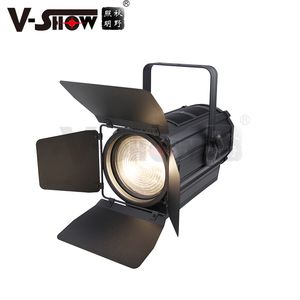 V-Show 300W High LED Fresnel Spotlight with electric Zoom DMX Theater Studio Concert Stage Lighting