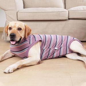 Dog Apparel Recovery Suit For Dogs Cats After Professional Pet Shirt Abdominal Wounds Bandages Prevent Licking S-3XL