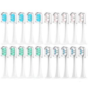 Toothbrushes Head For xiaomi Mijia T300T500T700 Sonic Electric Toothbrush Heads Replaceable Refill Nozzles 4 Colors with AntiDust Caps 420Pcs 230410