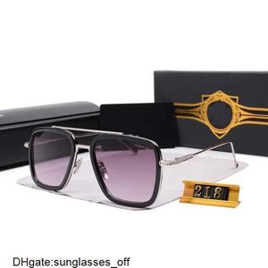 Neue DITA FLIGHT 006 Tony Stark Eisen Stil Klassische Unisex Sonnenbrille Männer Quadrat Luxus Design Retro Frauen Metall Brille Brillen mit Fall GJ27