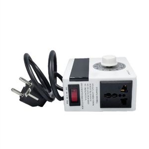 4000W electronic voltage regulator high power Plug converter smart power monitor heating temperature adjustment speed controller plugs Dkko